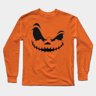 Halloween Pumpkin face Long Sleeve T-Shirt